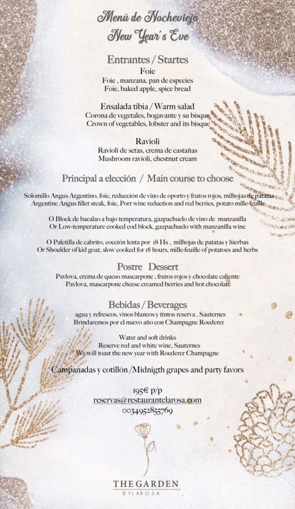 NOCHE VIEJA 2025 NEW YEAR´S EVE 